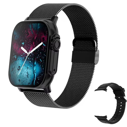 Novo Smartwatch Masculino 2026, Tela HD de 2,01 Polegadas, Chamadas por Bluetooth, Monitor de Saúde e Atividades Físicas, Múltiplos Modos Esportivos, Compatível com Android e iOS