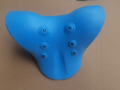 Travesseiro Massageador Cervical com Tração para Pescoço e Ombros | Alívio da Dor, Relaxamento e Melhor Qualidade do Sono