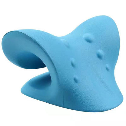 Travesseiro Massageador Cervical com Tração para Pescoço e Ombros | Alívio da Dor, Relaxamento e Melhor Qualidade do Sono