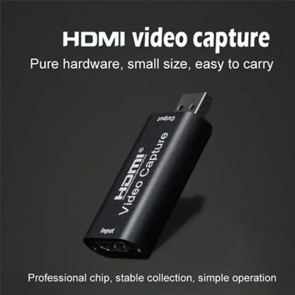 Placa de Captura HDMI USB 3.0 4K | Full HD 1080P | Para Streaming e Gravação