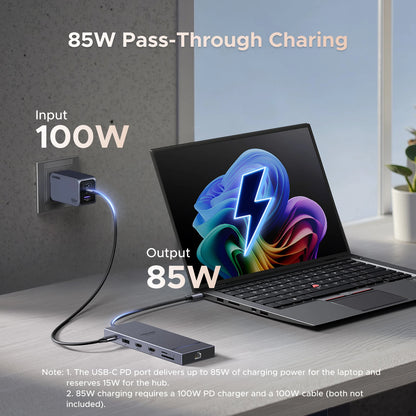 Estação de Acoplamento HUB USB UGREEN 4K120Hz DP Tipo-C