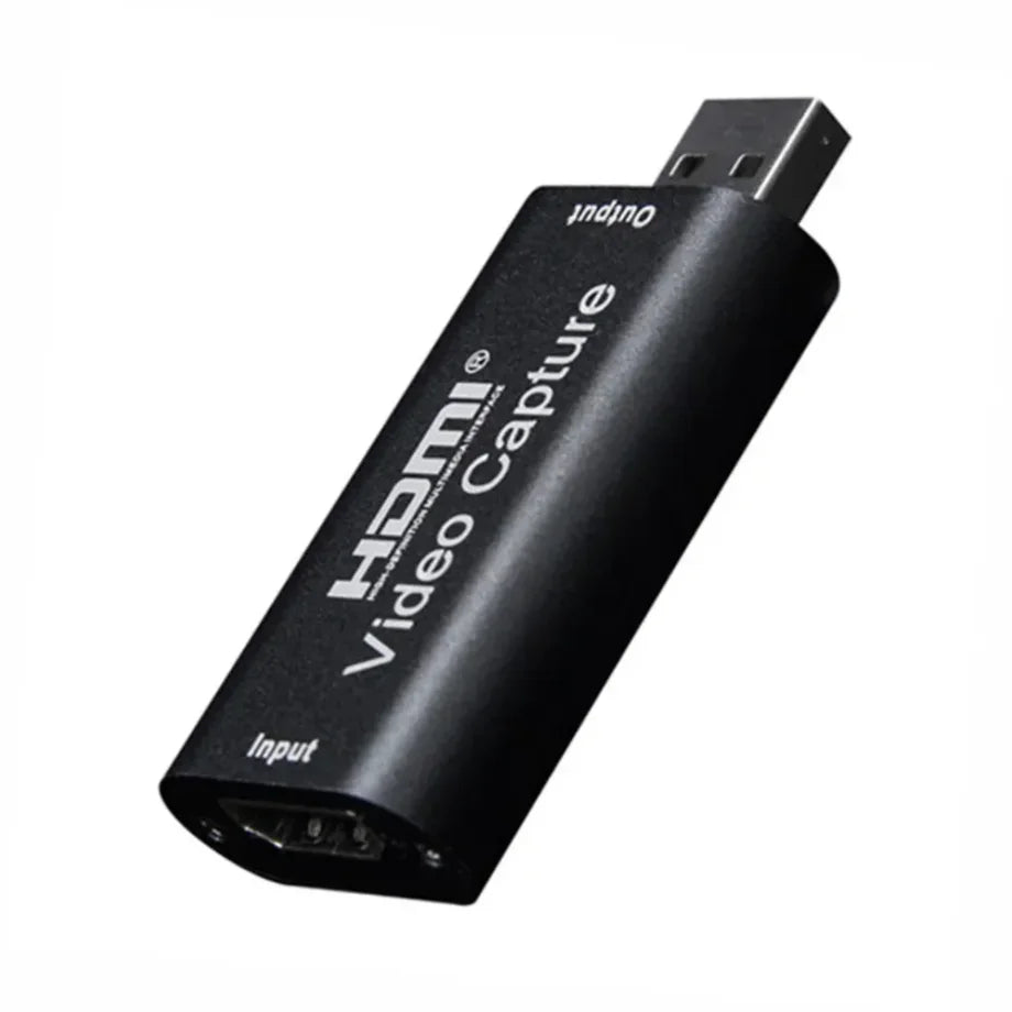 Placa de Captura HDMI USB 3.0 4K | Full HD 1080P | Para Streaming e Gravação