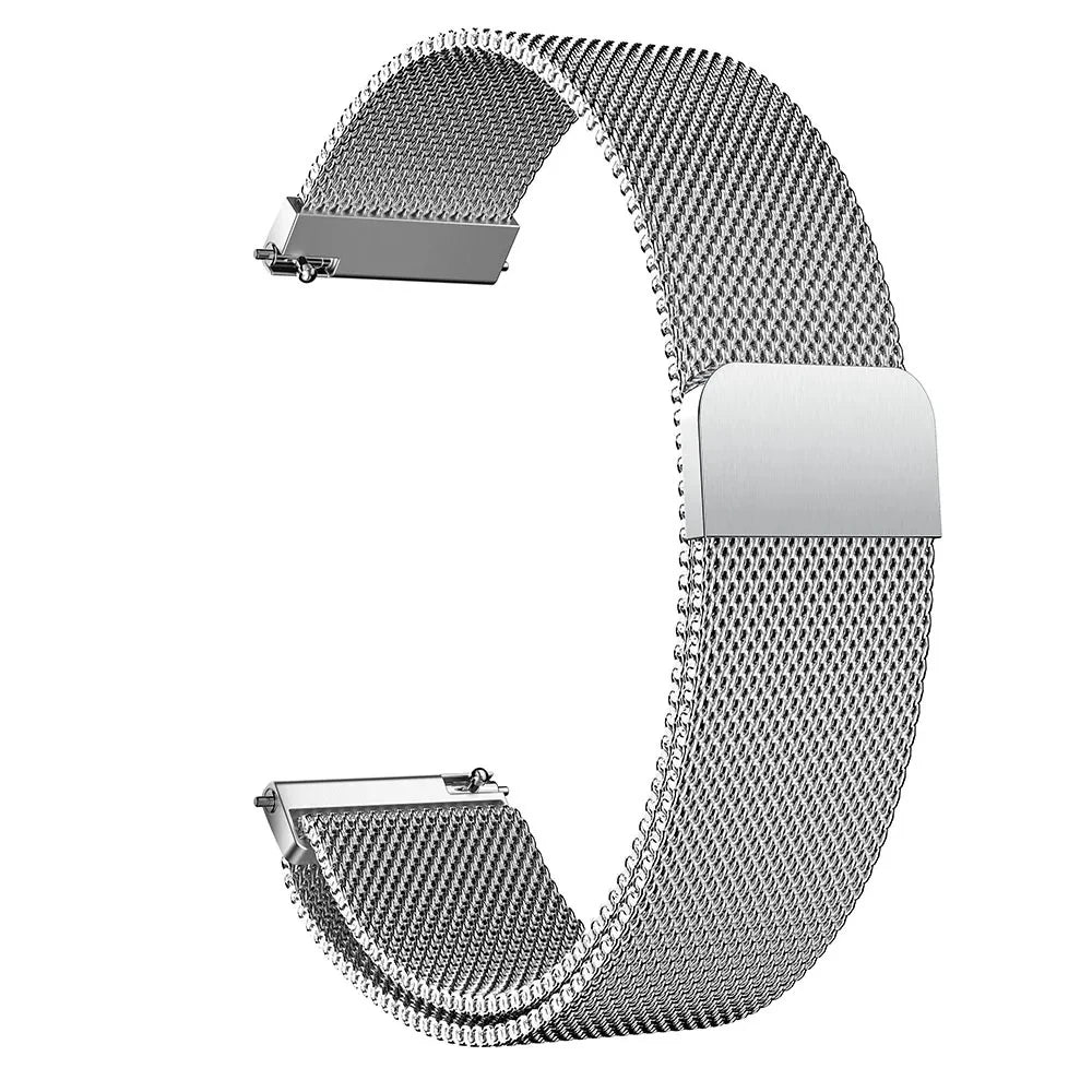 Pulseira Milanesa para Relógio Amazfit | Fecho Magnético Seguro | Estilo Premium