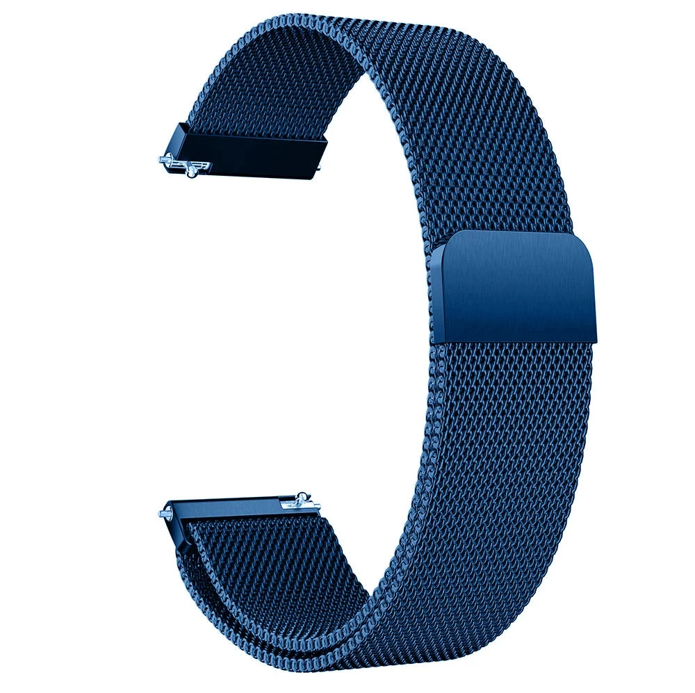 Pulseira Milanesa para Relógio Amazfit | Fecho Magnético Seguro | Estilo Premium