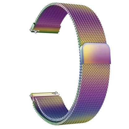 Pulseira Milanesa para Relógio Amazfit | Fecho Magnético Seguro | Estilo Premium