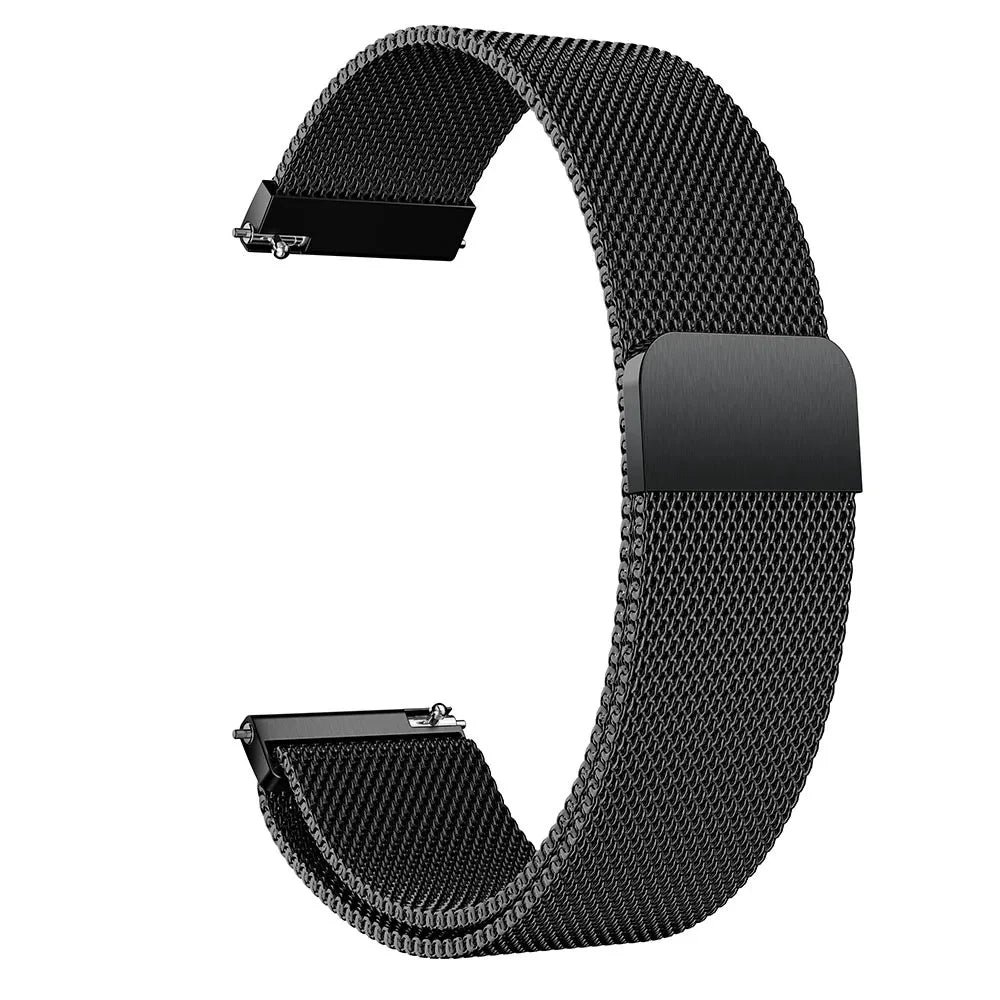 Pulseira Milanesa para Relógio Amazfit | Fecho Magnético Seguro | Estilo Premium