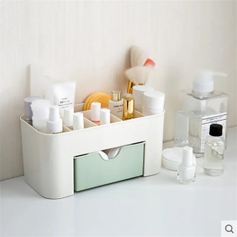 Organizador Premium para Maquiagem e Acessórios | Ideal para Pincéis, Máscaras Faciais e Joias