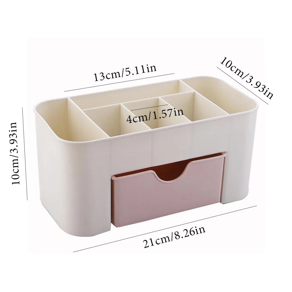 Organizador Premium para Maquiagem e Acessórios | Ideal para Pincéis, Máscaras Faciais e Joias