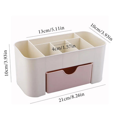 Organizador Premium para Maquiagem e Acessórios | Ideal para Pincéis, Máscaras Faciais e Joias