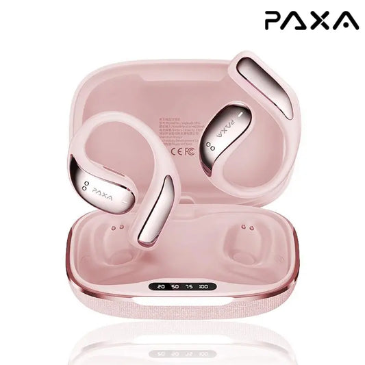 【Free Shipping】Paxa Vogbuds 5 Pro OWS Smart Voice Assistant Headset,Dynamic Stereo Sound Earbuds with ENC Call Noise Canceling Mic, Digital Battery Display